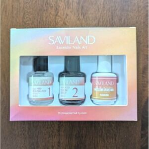 Saviland Excelsior Nails Art Professional System Dehydrator PH Bond Glue Gel